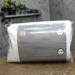 Aq Textiles House 100% Egyptian Cotton 1000 TC 3-Piece. Sheet Set White Queen